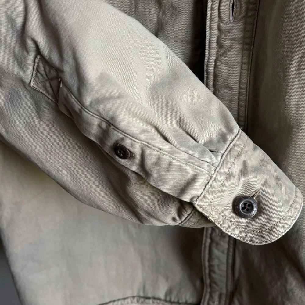Vintage Levi’s Sherpa Lined Cotton Shirt Jacket - Picture 7 of 11